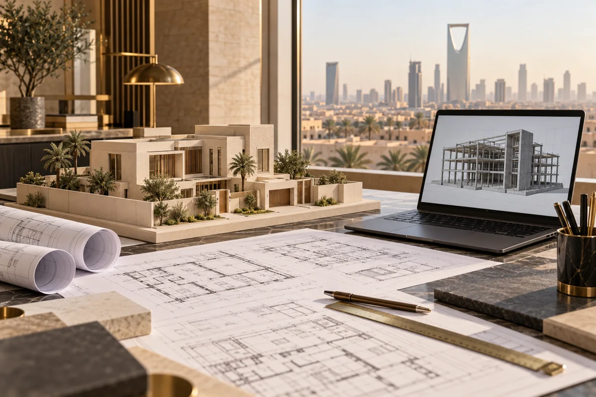 التصاميم والرسومات الهندسية — صورة توضيحية