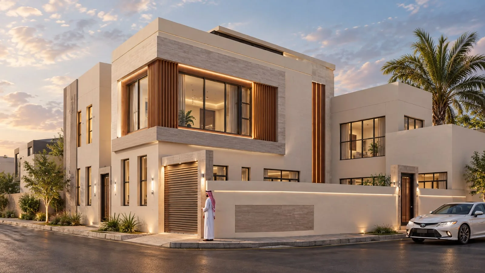 أعمال التشطيبات الداخلية والخارجية